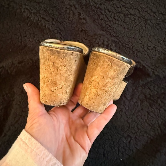 Jimmy Choo Brown and tan Wedge Sandals - Picture 6 of 9